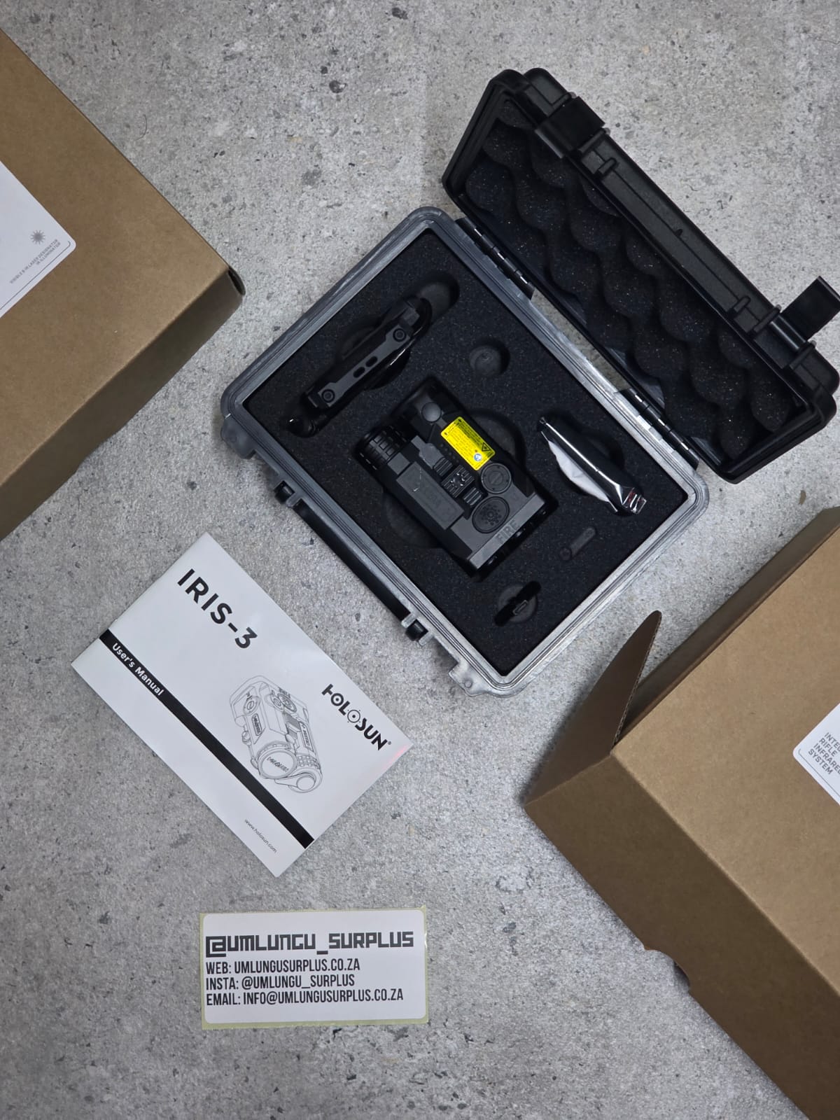 Holosun IRIS-3 IR Laser / Illuminator / Red Laser