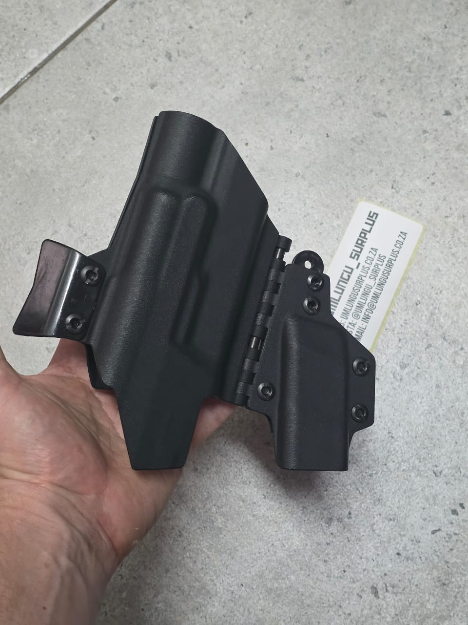 T.REX Arms Sidecar Kydex Holster for Glock 19 Gen 5, with X300 WML