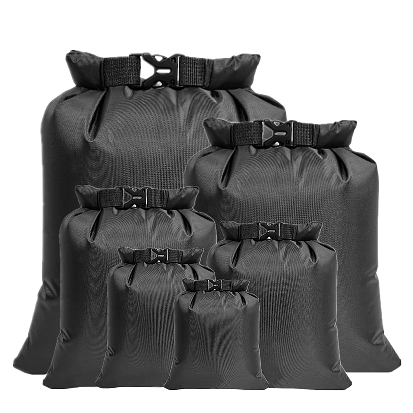 6-Piece Waterproof Dry Bag / Rucksack Liner Set (2L, 5L, 10L, 15L, 20L, 30L)