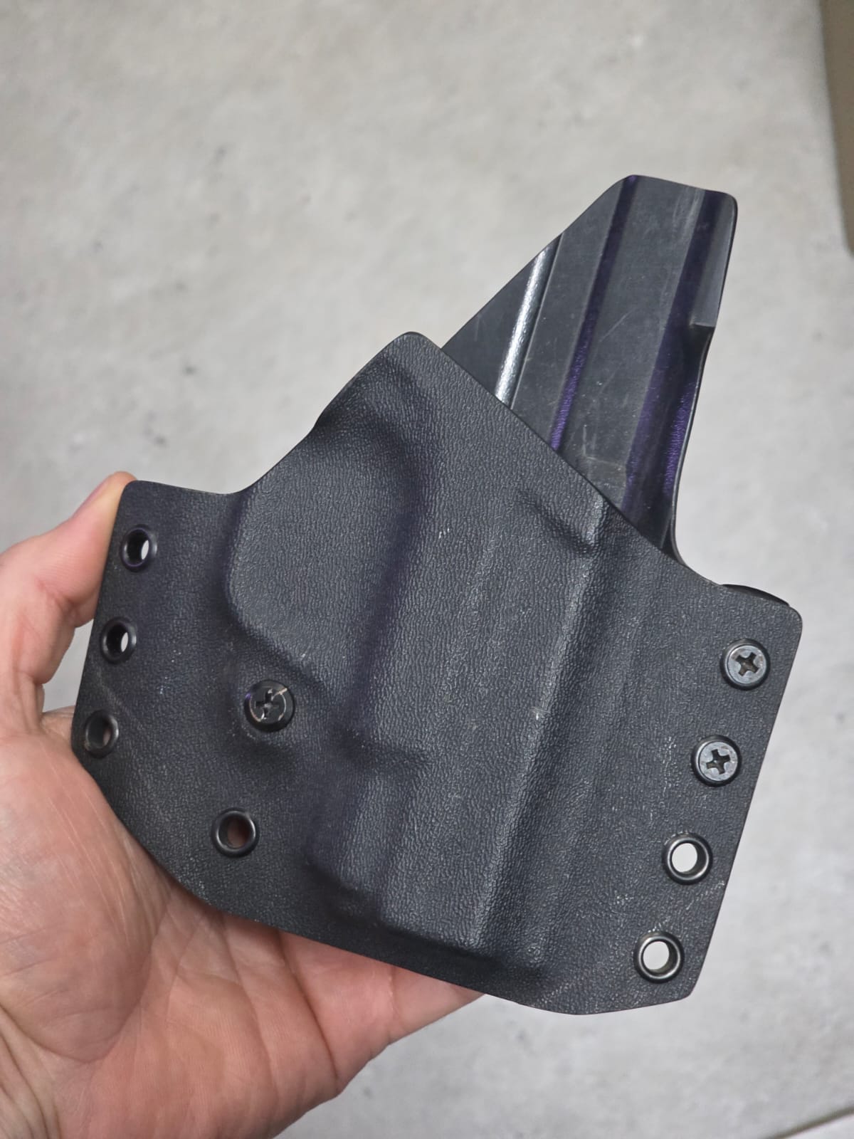 Daniels Holsters OWB Kydex Holster and Mag Carrier Set for S&W Shield