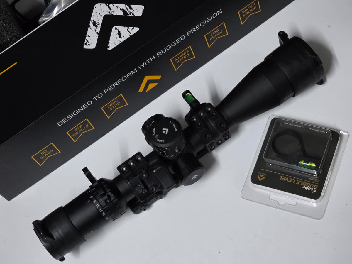 Arken Optics EPL4 4-16x44 FFP MIL VHR, with extras