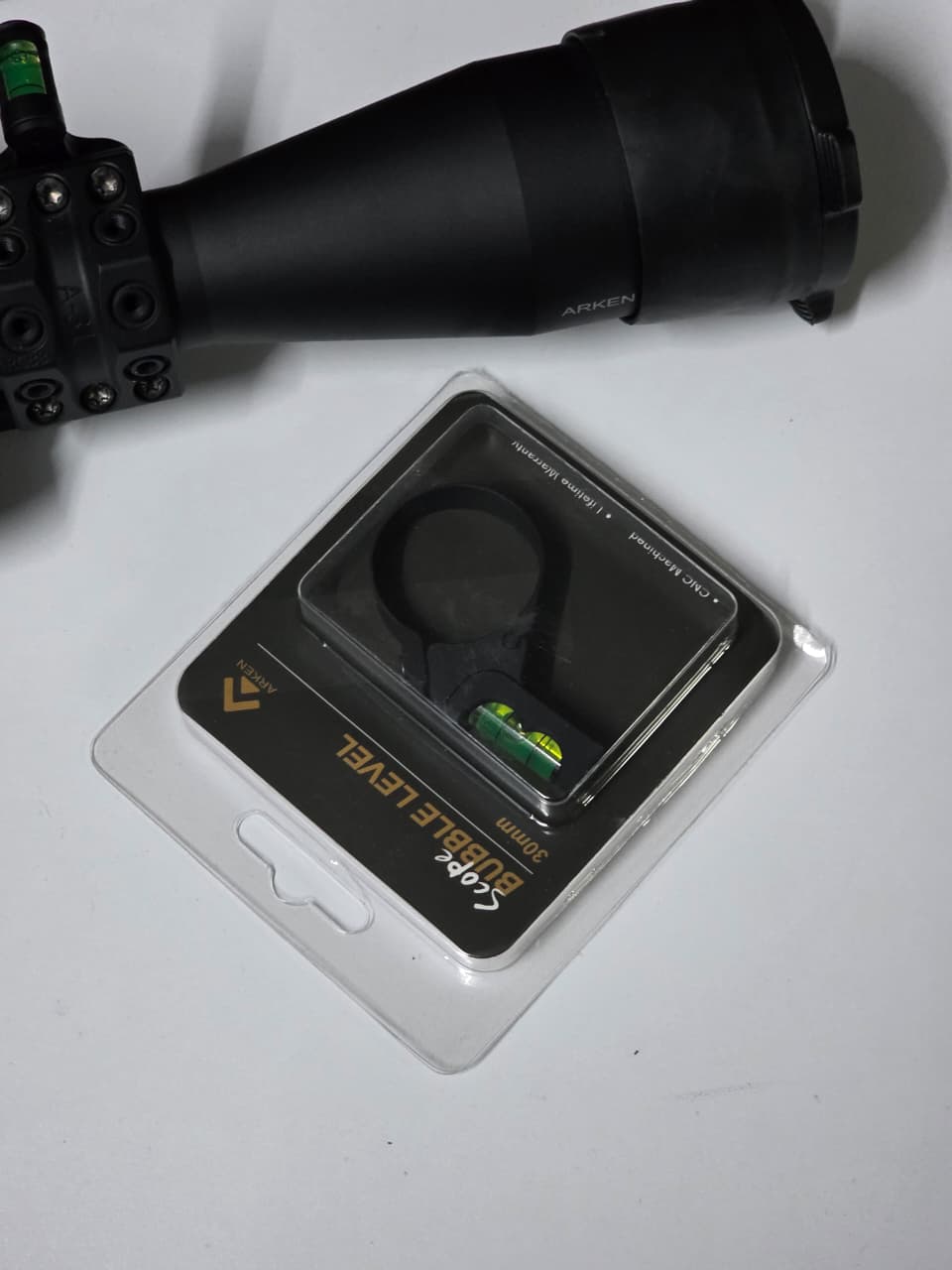 Arken Optics EPL4 4-16x44 FFP MIL VHR, with extras