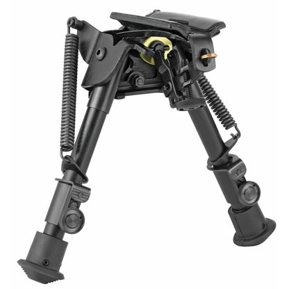 Harris S-BRM Bipod 6" to 9" Spring Loaded Notched Legs & Swivel Base