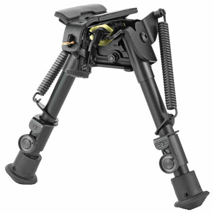 Harris S-BRM Bipod 6" to 9" Spring Loaded Notched Legs & Swivel Base