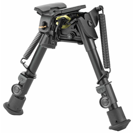 Harris S-BRM Bipod 6" to 9" Spring Loaded Notched Legs & Swivel Base