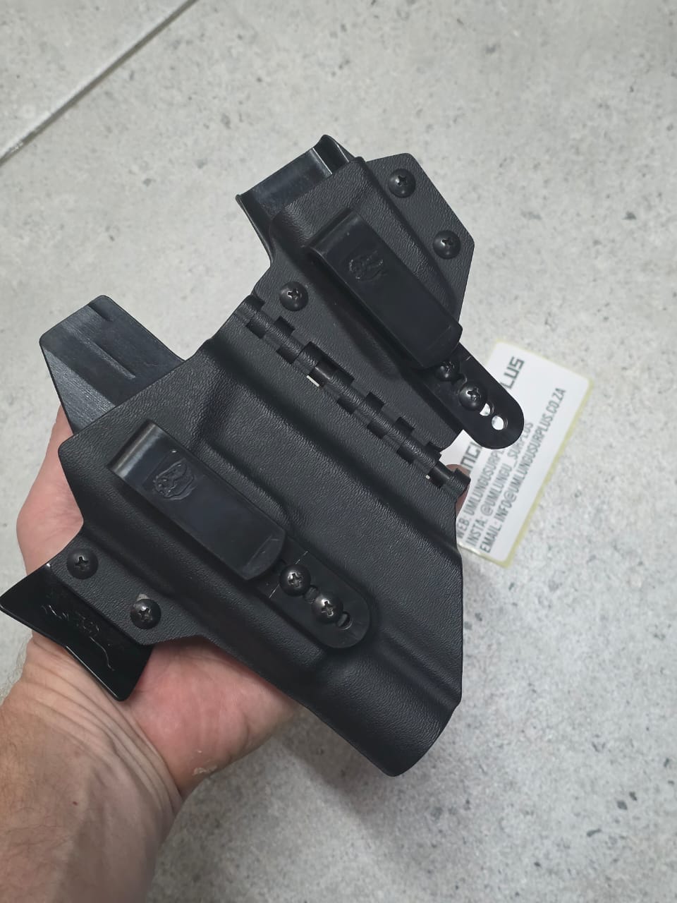 T.REX Arms Sidecar Kydex Holster for Glock 19 Gen 5, with X300 WML